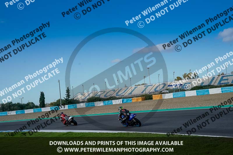 25 to 27th november 2017;Jerez;event digital images;motorbikes;no limits;peter wileman photography;trackday;trackday digital images